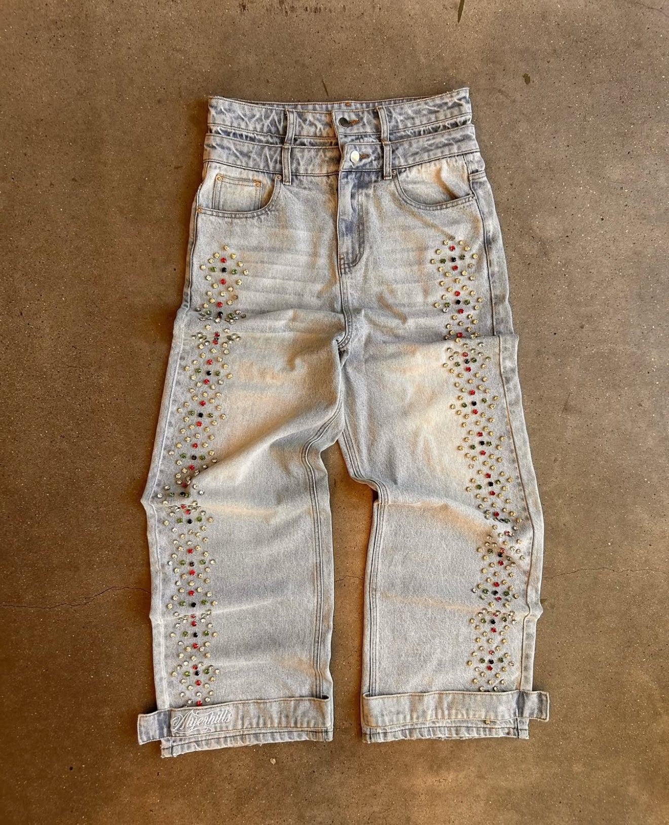 BLUE STARDUST PANTS